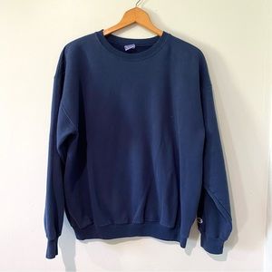 Champion Embroidered Sweatshirt Sz Large